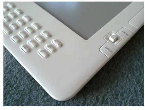Earlier Kindles featured a more tactile keyboard