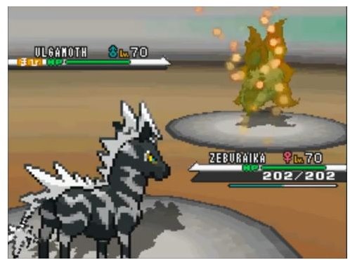 Volcarona Battle