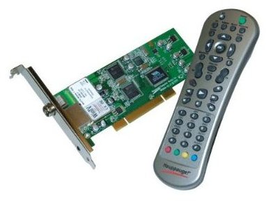 Typical PCI motherboard TV card