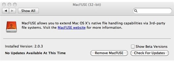 macfuse uninstall