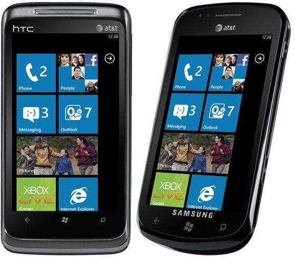 HTC Surround vs Samsung Focus: WP7 Smartphone Battle