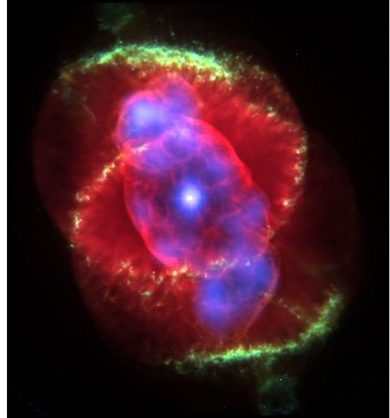 Composite Image of the Cat&rsquo;s Eye Nebula