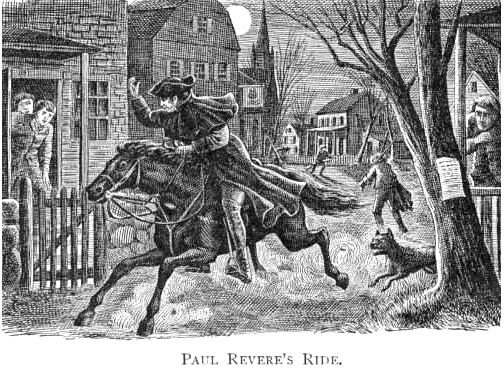 paul revere ride