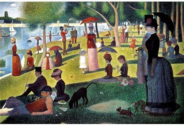 A Sunday Afternoon on the Island of La Grande Jatte by Georges Seurat