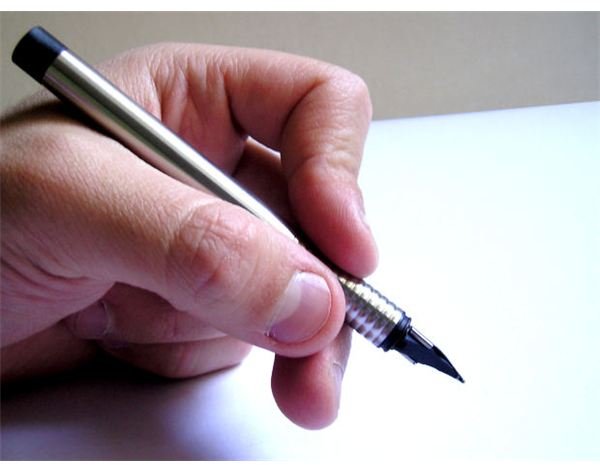 Proper Pen or Pencil Grip