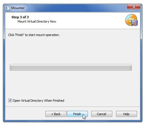 Mount the Virtual Drive