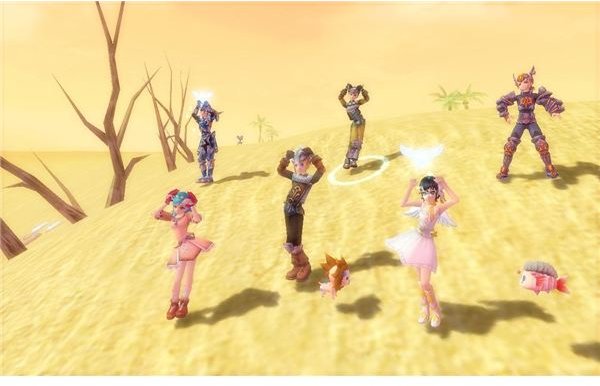 Lucent Heart Preview: Class Skills, Zones, MMO Dating Features