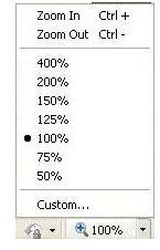 How To Add Zoom Tool To Microsoft Internet Explorer Toolbar