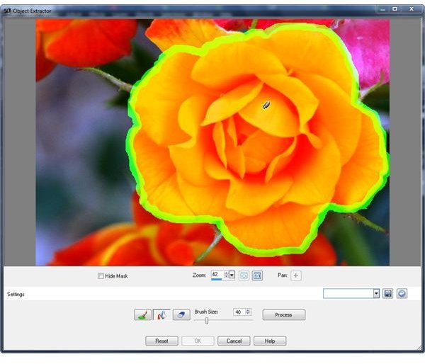 Using PaintShop Pro&rsquo;s Object Extractor