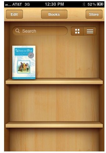 iBooks screenshot