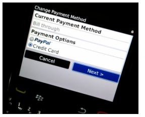 BlackBerryAppWorld 2.0 Payment 270x222