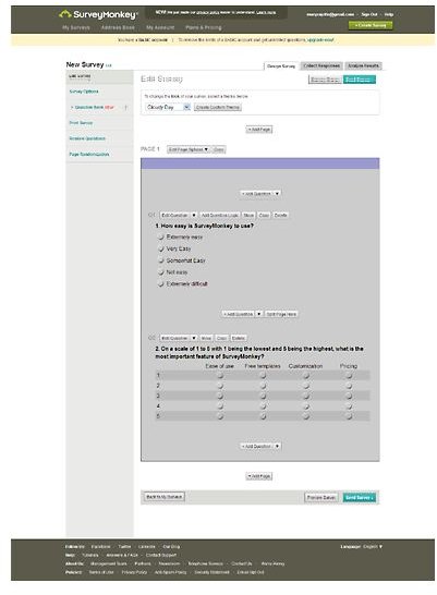 surveymonkey dashboard