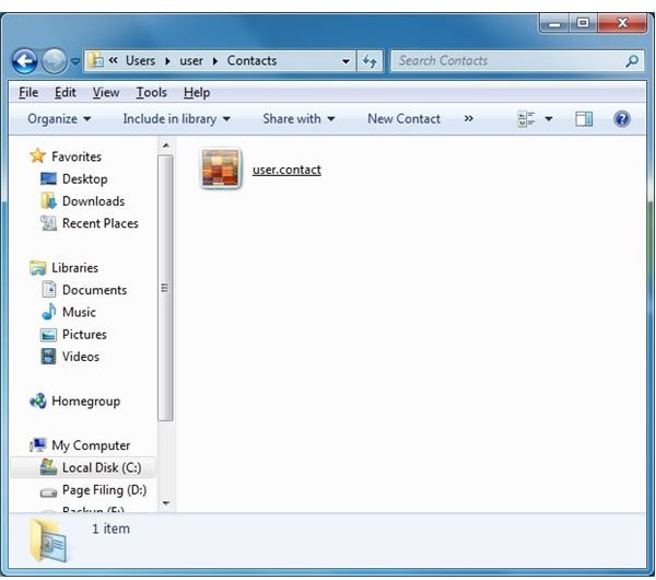How to Find and Save Your Address Book when Upgrading to Windows 7