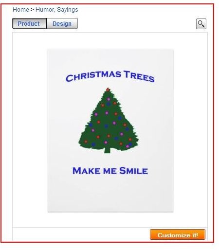 Christmas Tree Shop Flyers from Zazzle