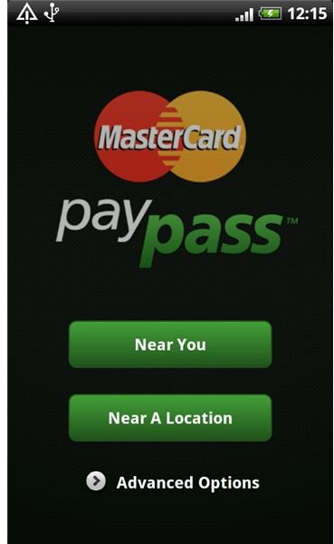 Review of the MasterCard PayPass Locator App for Android