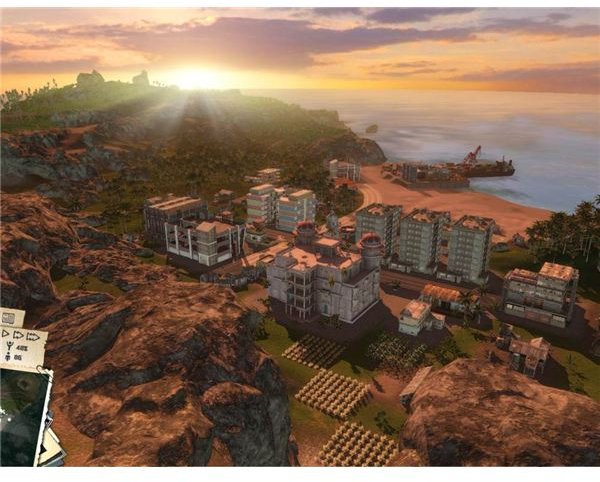 Tropico 3 sunset