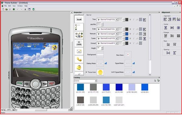 Plazmic Theme Builder Tutorial (Background) -  Learn How to Create Your Own BlackBerry Themes!