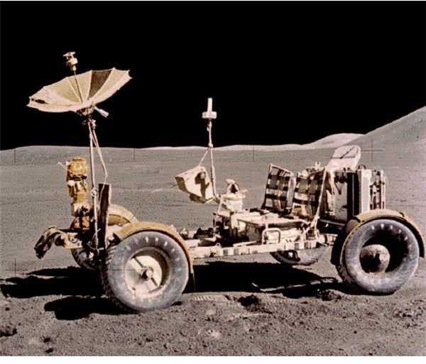 LRV on Moon