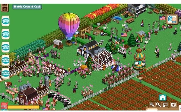 A Farmville farm