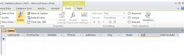 microsoft access database sample filetypeaccdb