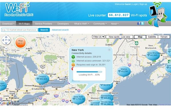 WiFi Hotspot Finder