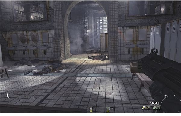Call of Duty: Modern Warfare 2 - The Gulag - The Shower Room