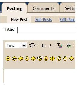 Blogger Emoticons