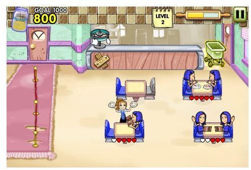 Diner Dash Gameplay