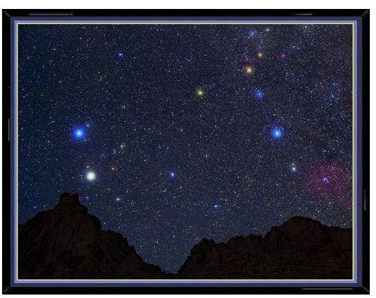Photographic image of constellation Sagittarius
