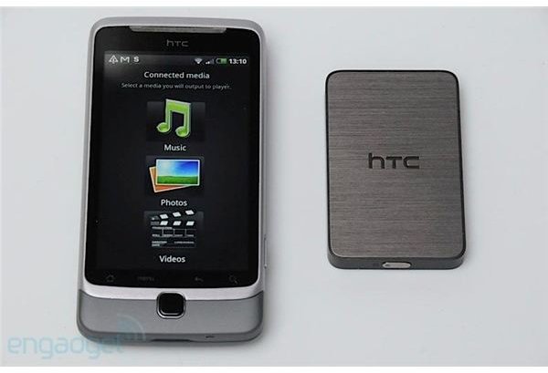 HTC Media Link Size Comparison