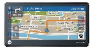 Motorola Motonav TN765T 5.1-Inch Bluetooth Portable GPS Navigator