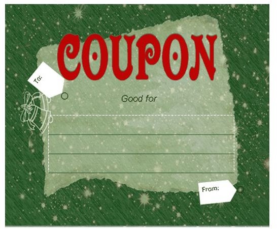 Make Your Own Customizable Coupon Book: Free Printables