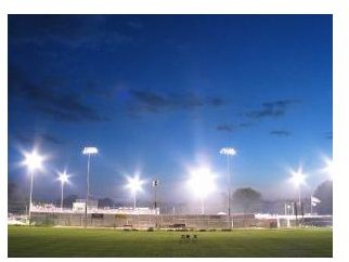 Night Sky With Baseball