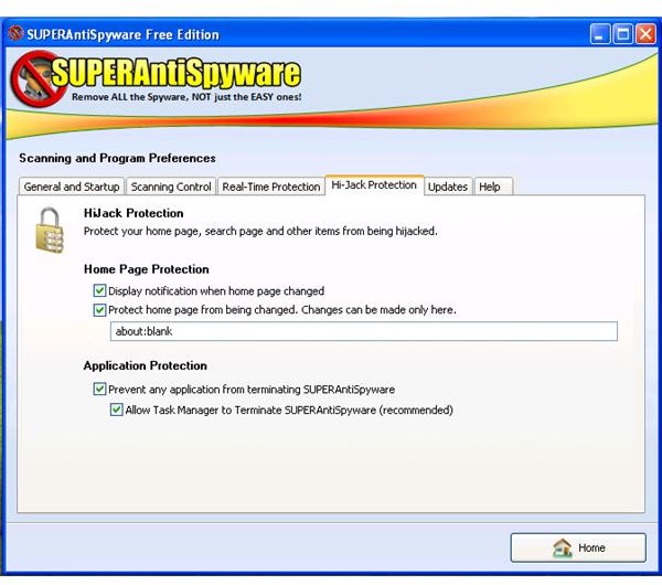 Browser Hijack Protection