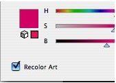 Check the Recolor Art box in Live Color to immediately apply changes