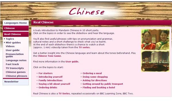 A  Review of the Free Online Program BBC's Real Chinese: Learn Mandarin Chinese