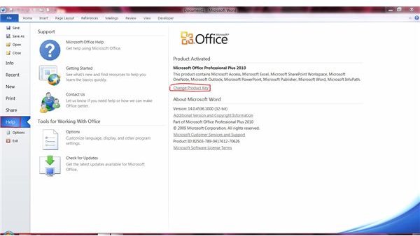 finding office 2013 product key in registry