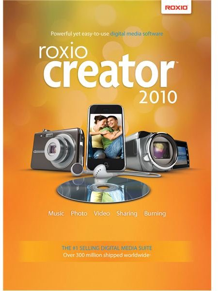 Roxio Creator 2010 Box Shot Image