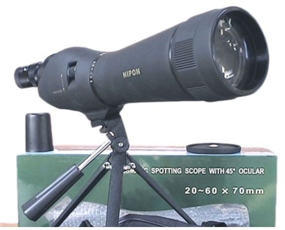 A spotting scope refractor