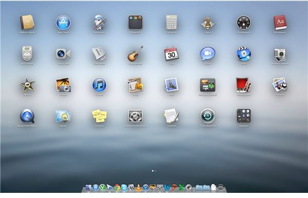 OS X Lion Launchpad