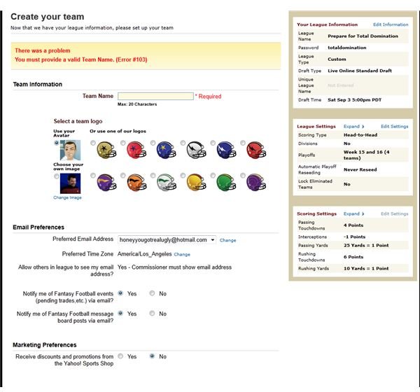 How To Set Up A Yahoo Fantasy Football League Complete Guide And Walkthrough Altered Gamer