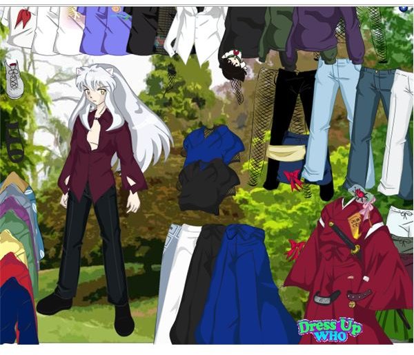 Inuyasha Dress Up Game