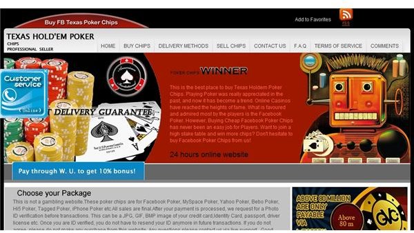 poker chips for facebook at pokerchipswinner