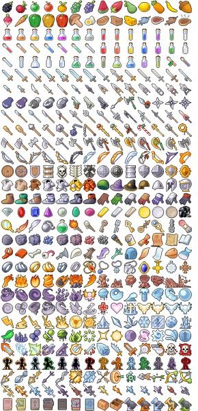 RPG Maker VX: Custom Icons