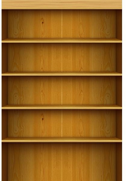 bookshelf empty