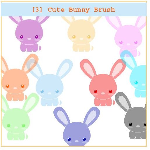 Very cute Bunny brush by kiger8kiger