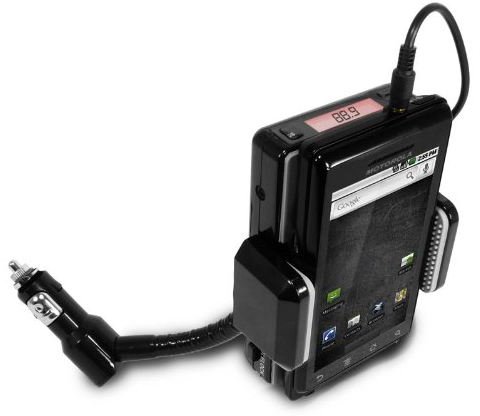 zune charger with LCD and FM transmitter