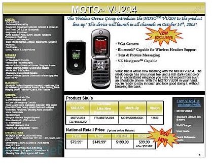 Motorola VU204-5
