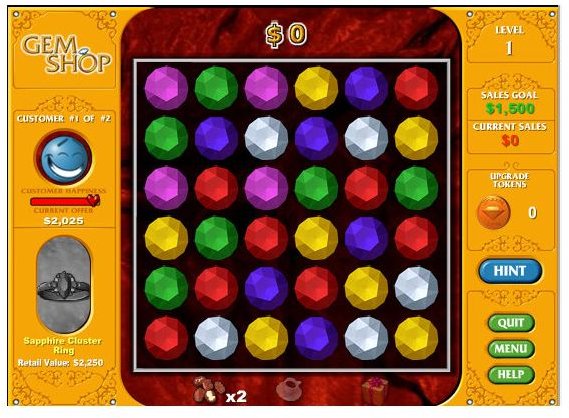 gem shop free online games