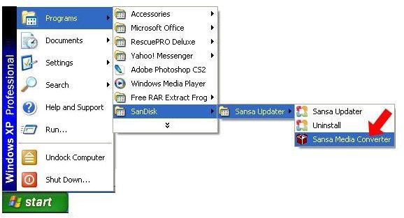 Sansa Media Converter Software and Alternatives